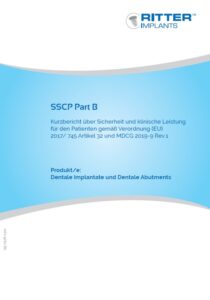Ritter Implants SSCP Part B