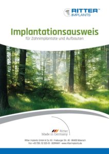 Ritter Implants Implantationsausweis